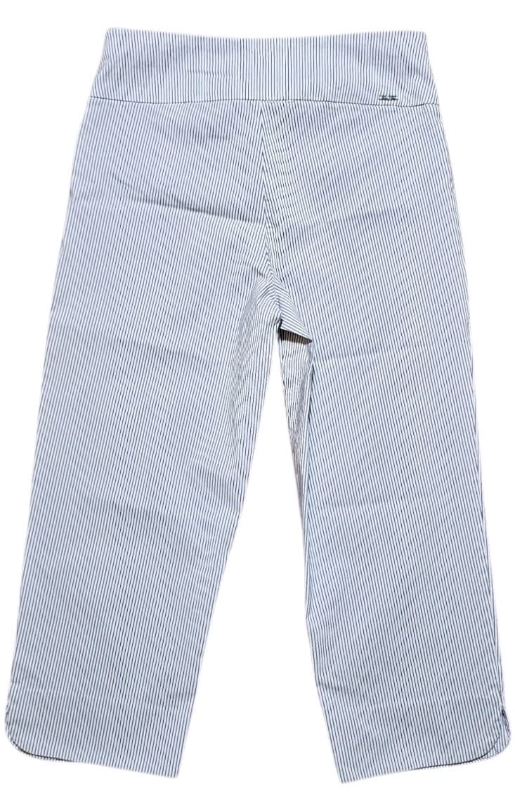 S.C.& Co Tummy Control Capri Pinstripe Pants Womans Size 10 - Thumbnail 8