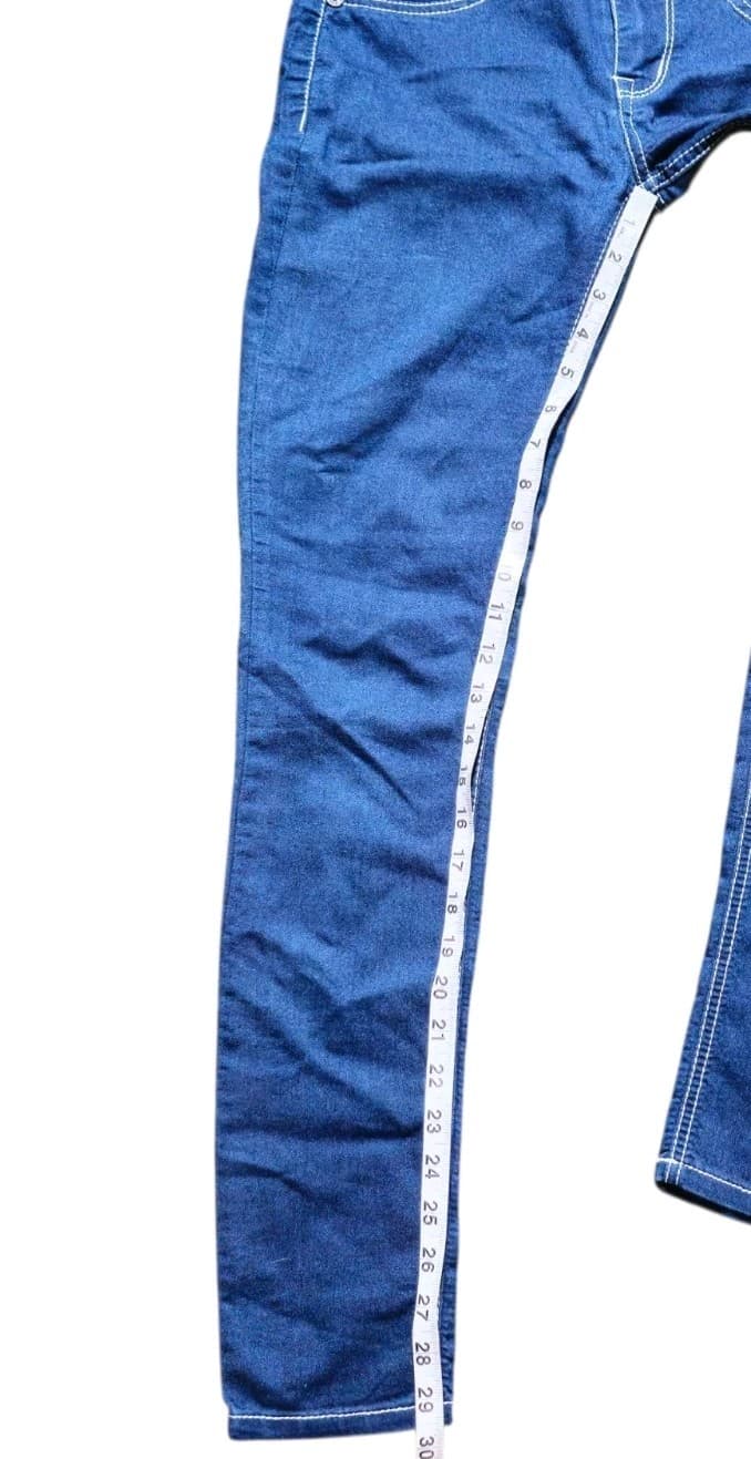 Rewash Skinny Blue Jeans Woman's Size 5 Stretch - Thumbnail 8