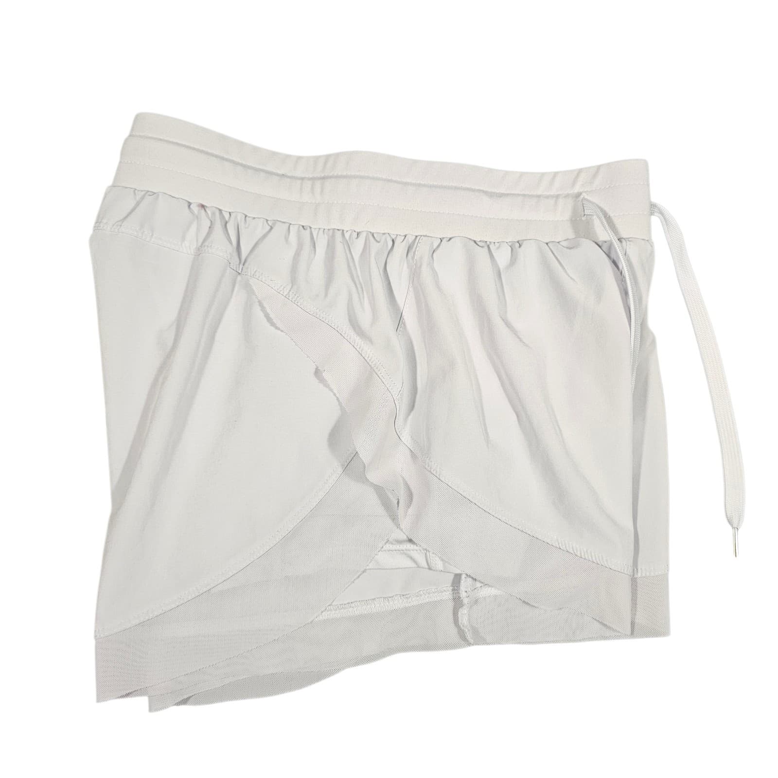 Varsity Spirit Luxe Petal Shorts White Athletic Cheerleader Short Womans Size Sm - Thumbnail 5