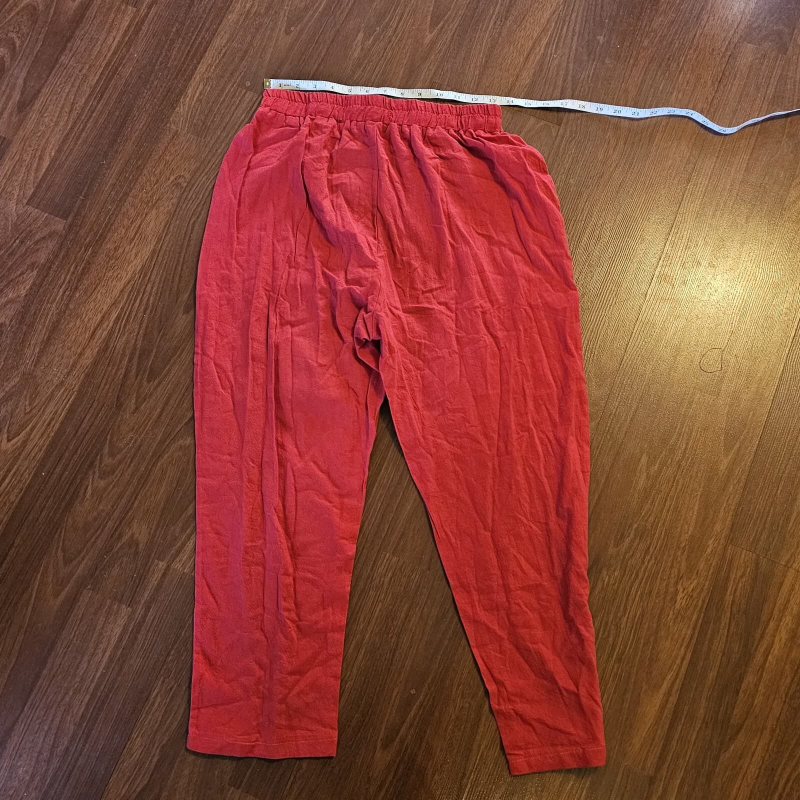 Vintage Stay Real Designed By Barrod 1980 Red Woman's X L - Thumbnail 4