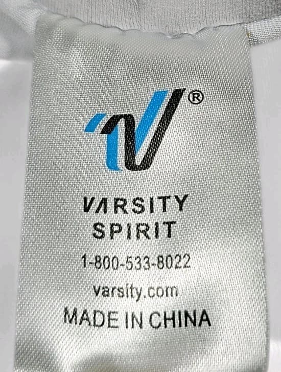 Varsity Spirit Luxe Petal Shorts White Athletic Cheerleader Short Womans Size Sm - Thumbnail 9