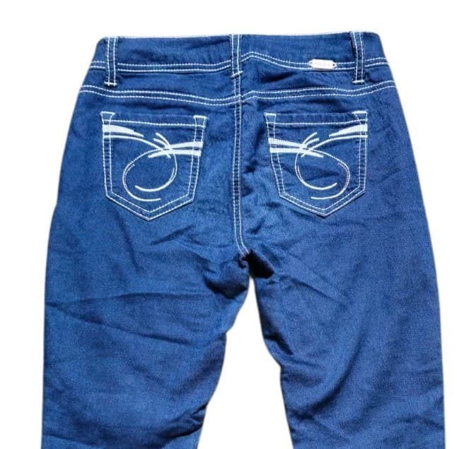 Rewash Skinny Blue Jeans Woman's Size 5 Stretch - Thumbnail 7