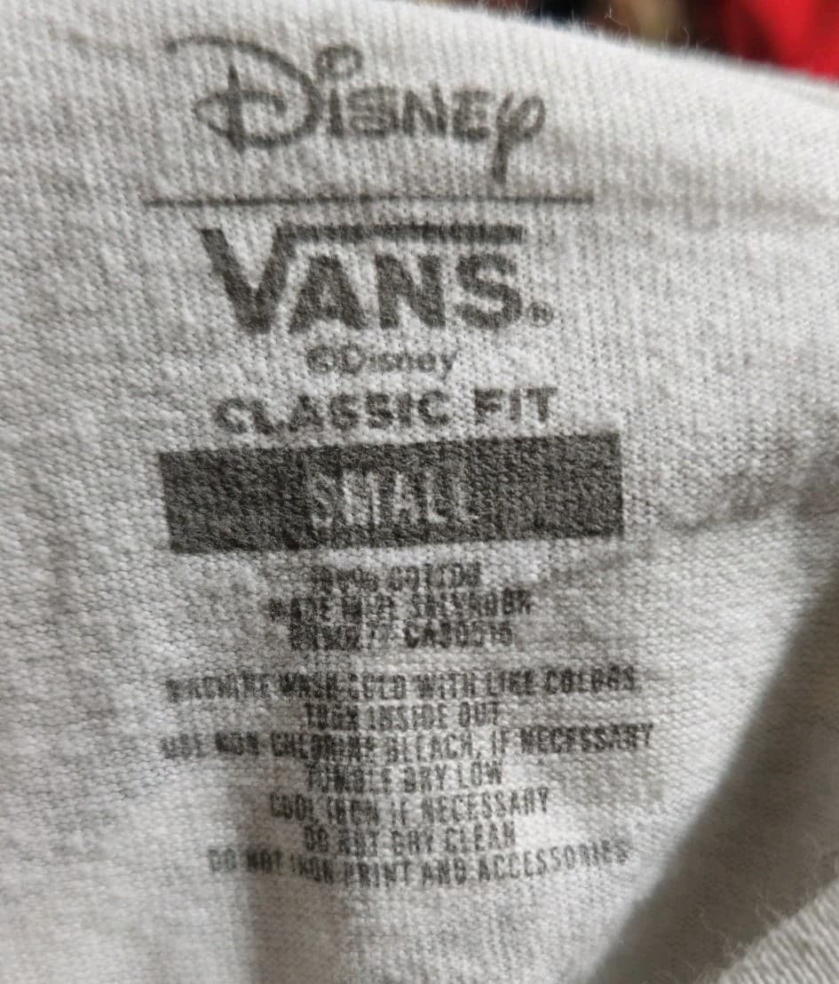 Vans X Disney Music Box T-Shirt In 100th Anniversary White Mickey And Donald... - Thumbnail 9