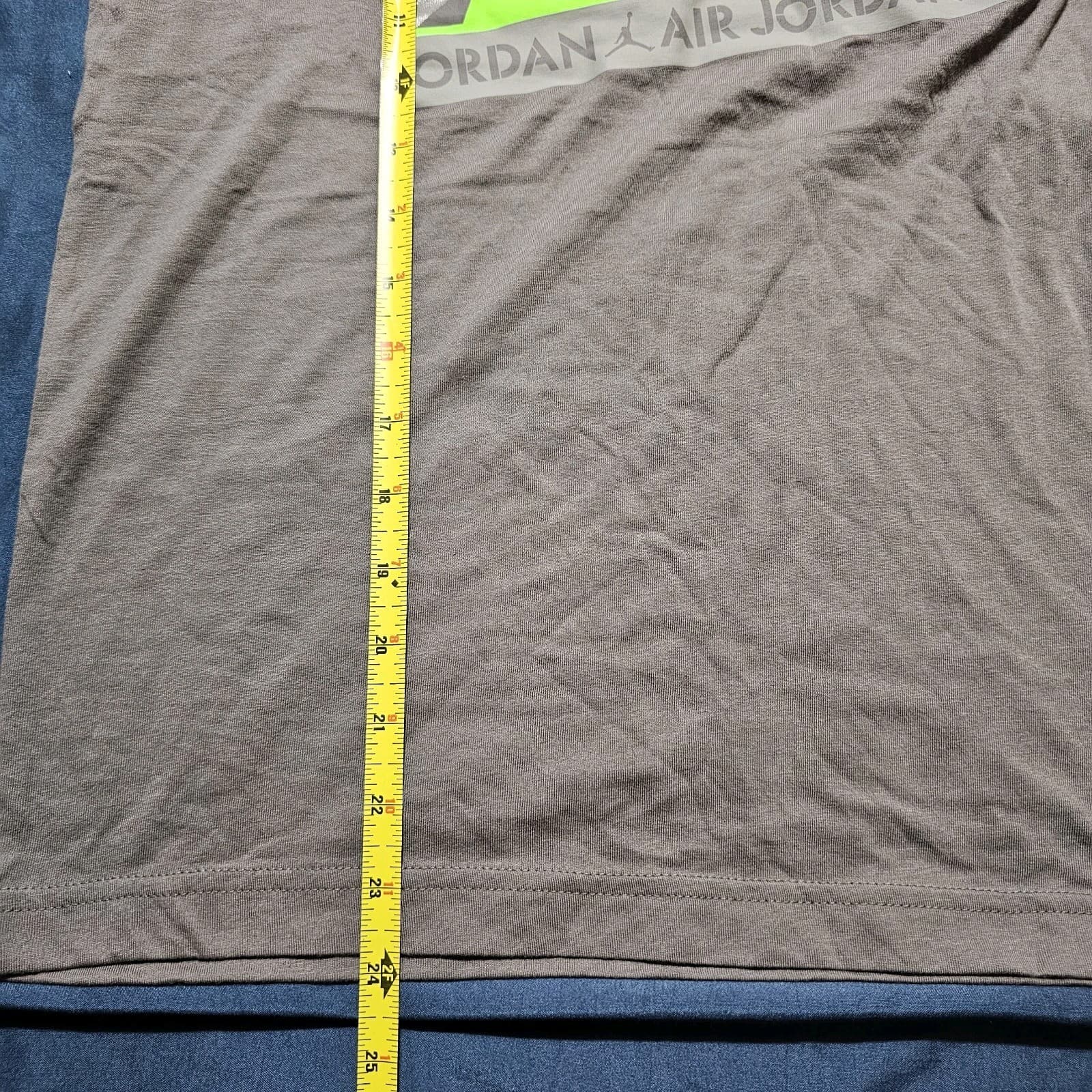 Air Jordan Nike Jumpman Gray Shirt Tee Boys L (12-13) Graphic Logo - Thumbnail 8