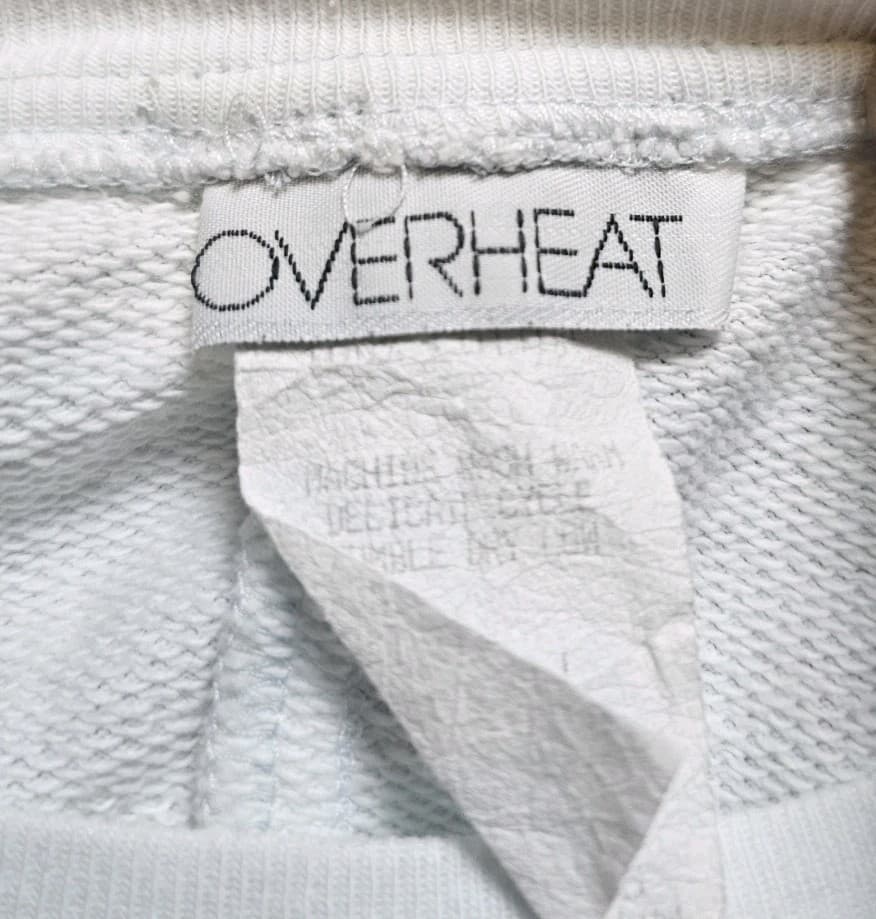Overheat Vintage Pullover Cropped Sweater Womans Size M - Thumbnail 12