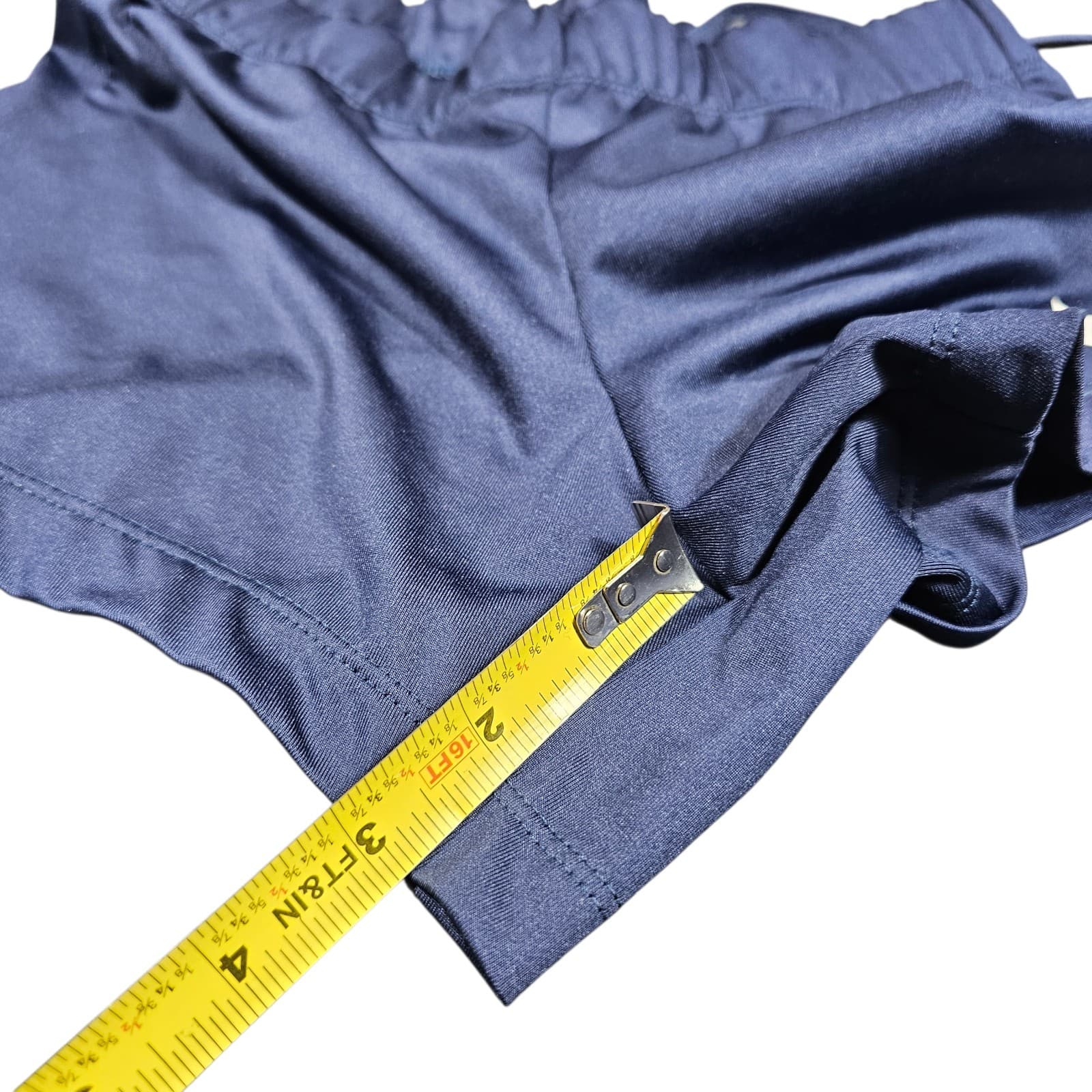 Nike Tempo Dri-fit Running Shorts Blue Womans Size Medium - Thumbnail 7