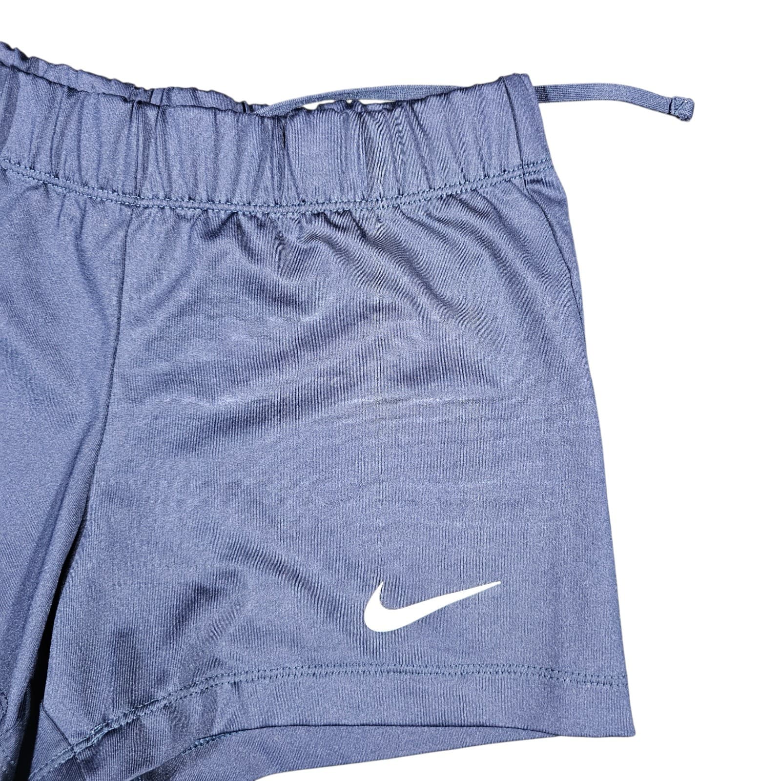 Nike Tempo Dri-fit Running Shorts Blue Womans Size Medium - Thumbnail 3