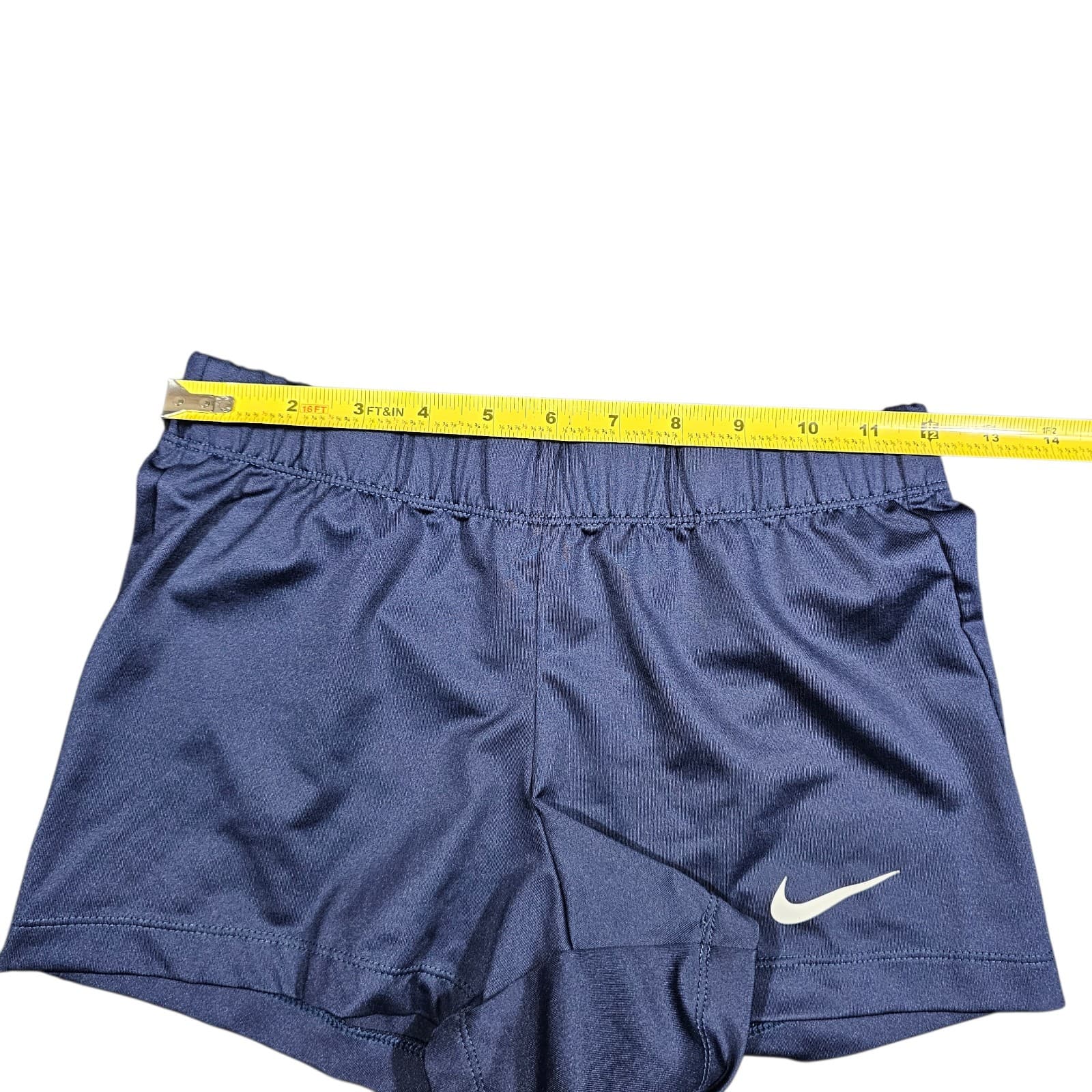 Nike Tempo Dri-fit Running Shorts Blue Womans Size Medium - Thumbnail 8