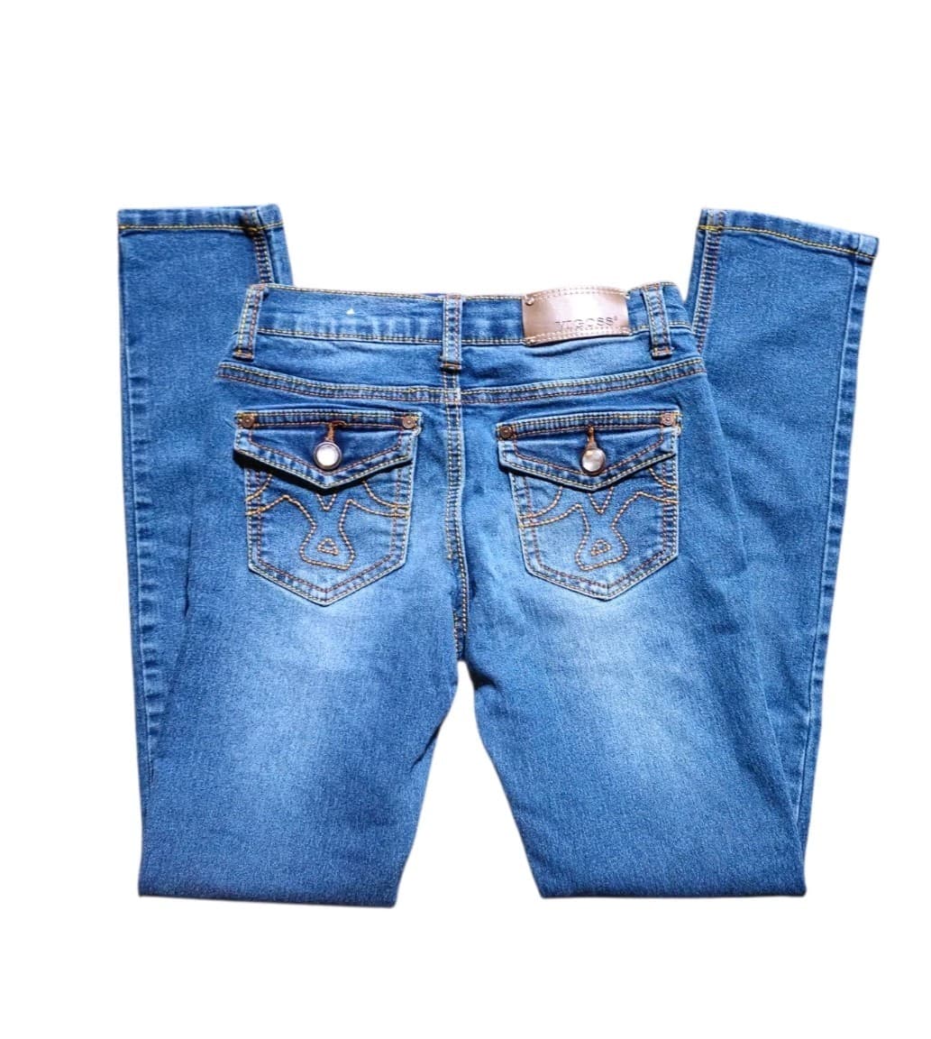 Vigoss Girls Jeans size 10 youth Flap Pocket