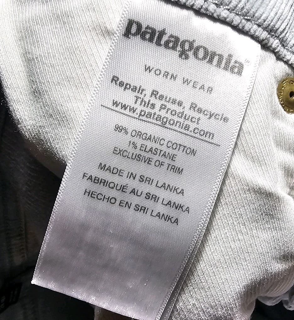 Patagonia Organic Cotton Corduroy Pants in Drifter Grey, Size 28 - Thumbnail 10
