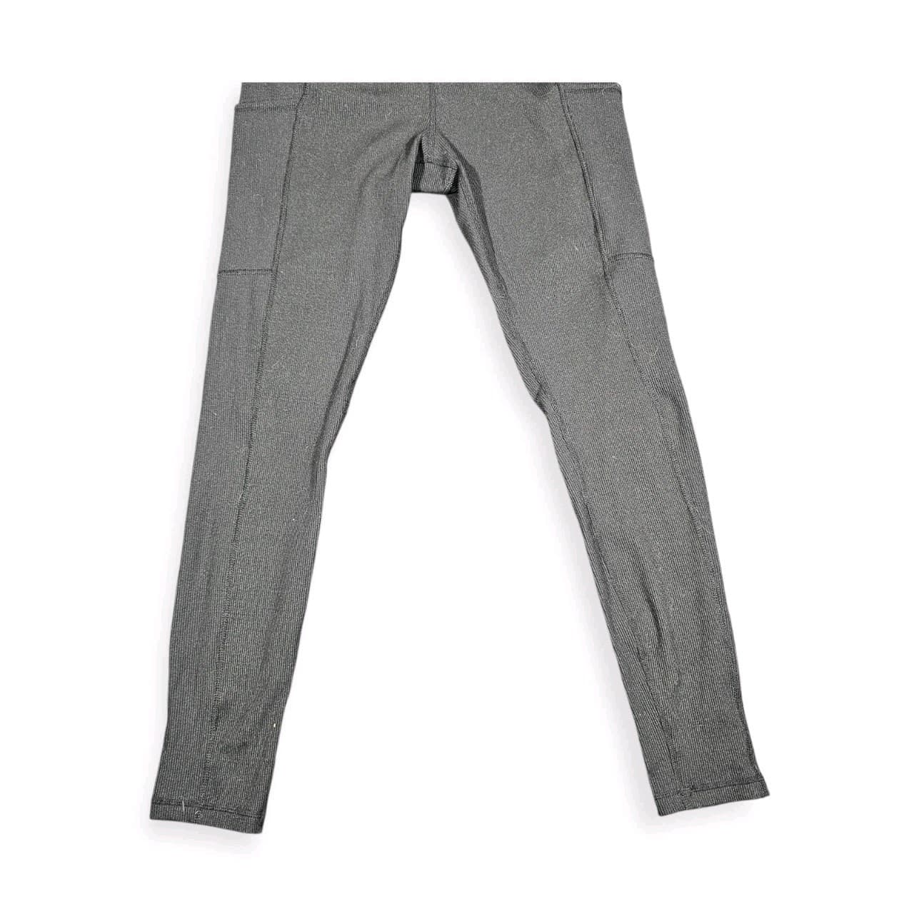 Lukka Lux Women’s Ribbed Legging with Side Pockets Moisture Wicking Fabric Small - Thumbnail 5