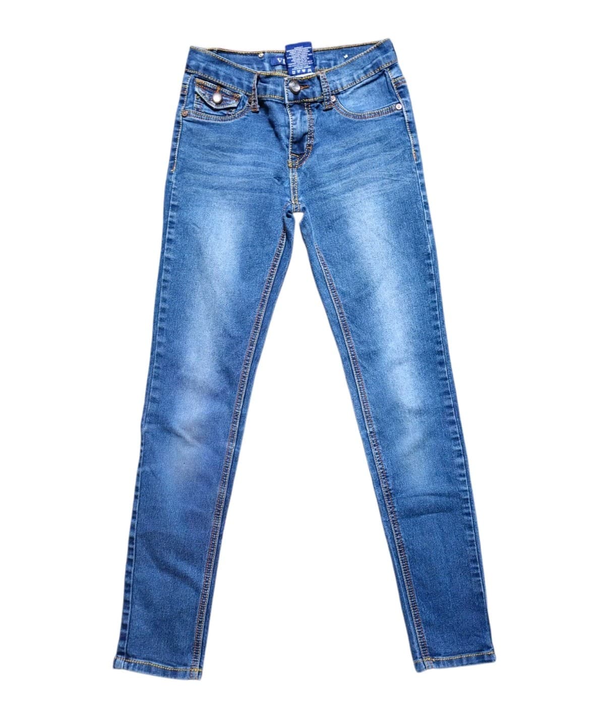 Vigoss Girls Jeans size 10 youth Flap Pocket - Thumbnail 2