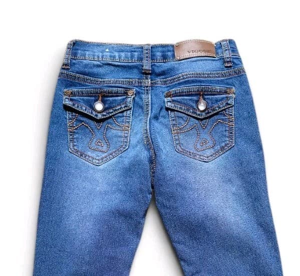 Vigoss Girls Jeans size 10 youth Flap Pocket - Thumbnail 6