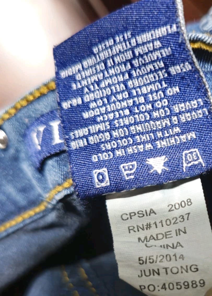 Vigoss Girls Jeans size 10 youth Flap Pocket - Thumbnail 12