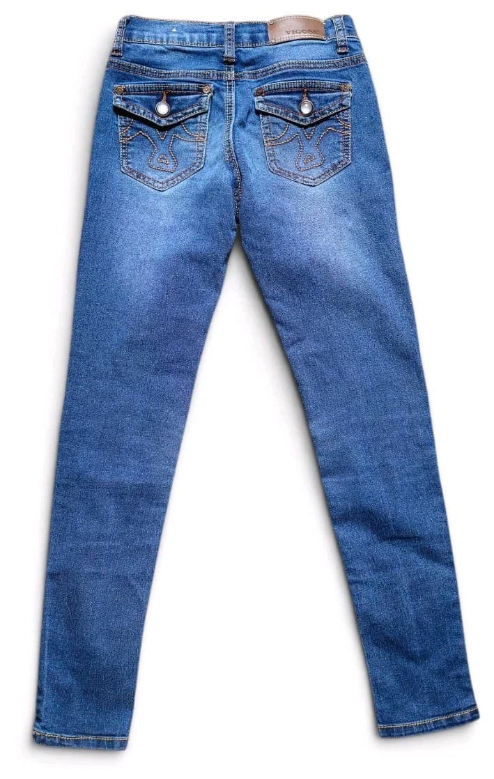 Vigoss Girls Jeans size 10 youth Flap Pocket - Thumbnail 7
