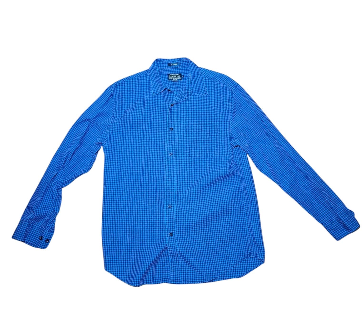 Pendleton Tennyson Button Up Dress Shirt Mens Size Medium