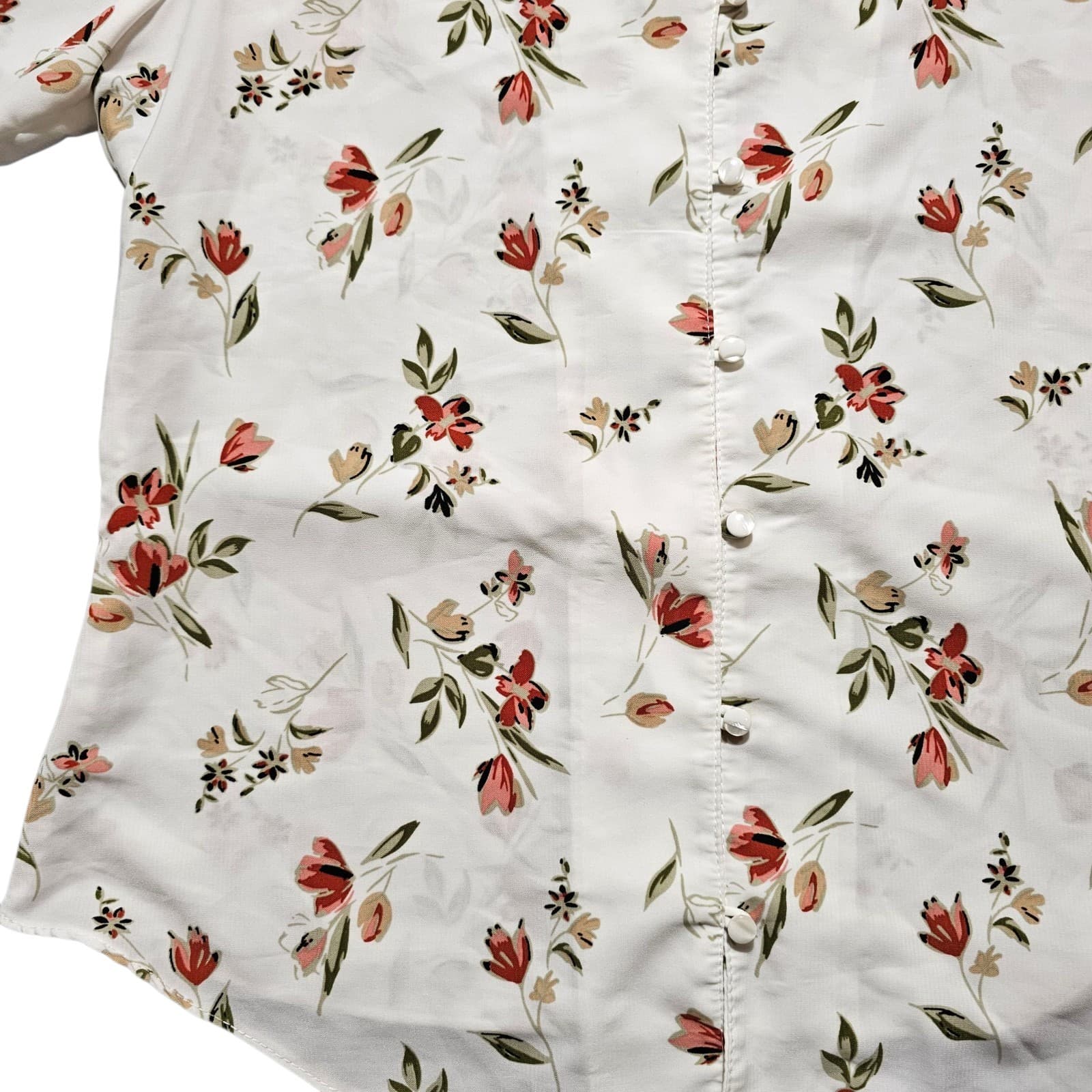 ​Paloma Carmin Floral Kimono Top NWT $259 Size 32 (US Medium 8/10 - Thumbnail 8