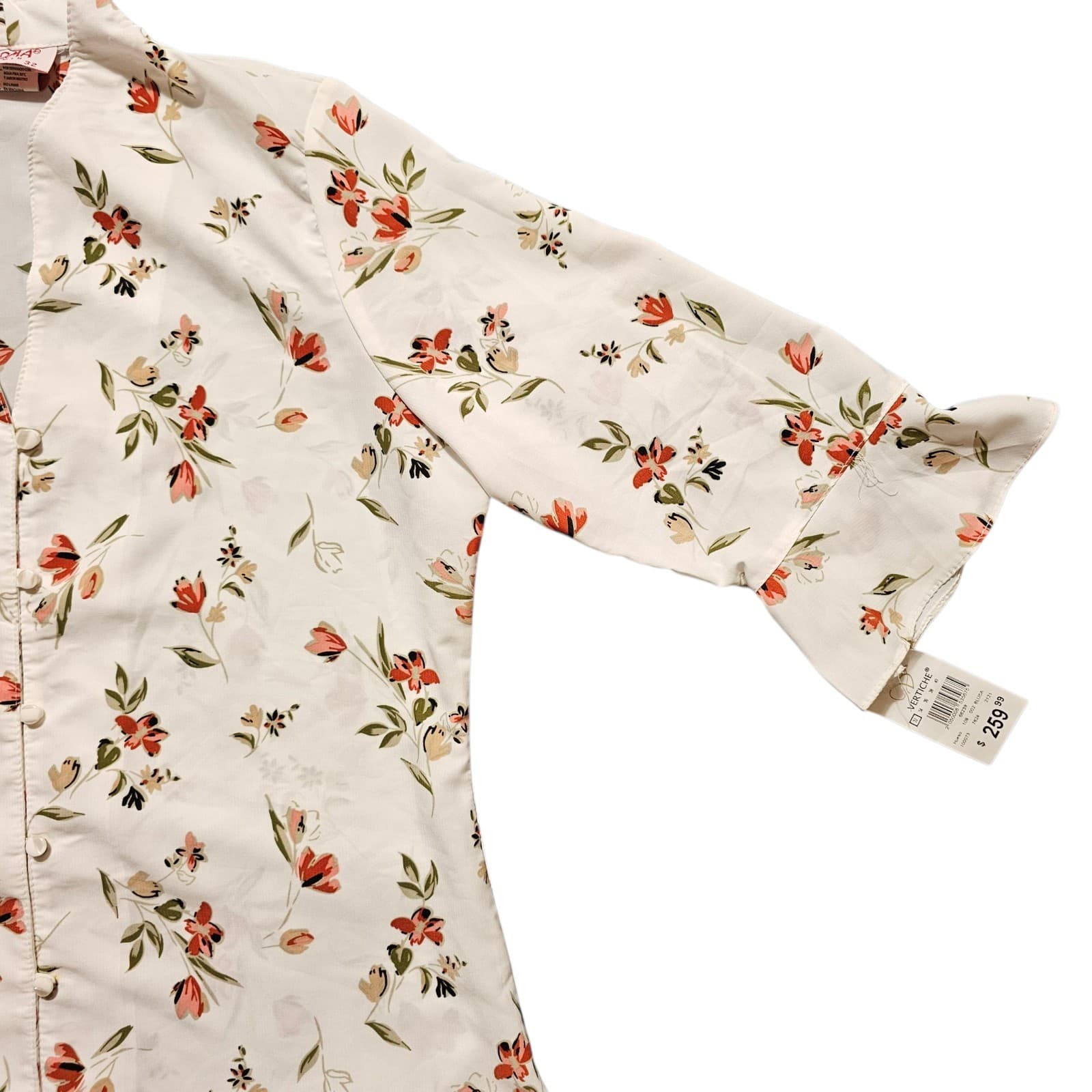 ​Paloma Carmin Floral Kimono Top NWT $259 Size 32 (US Medium 8/10 - Thumbnail 5