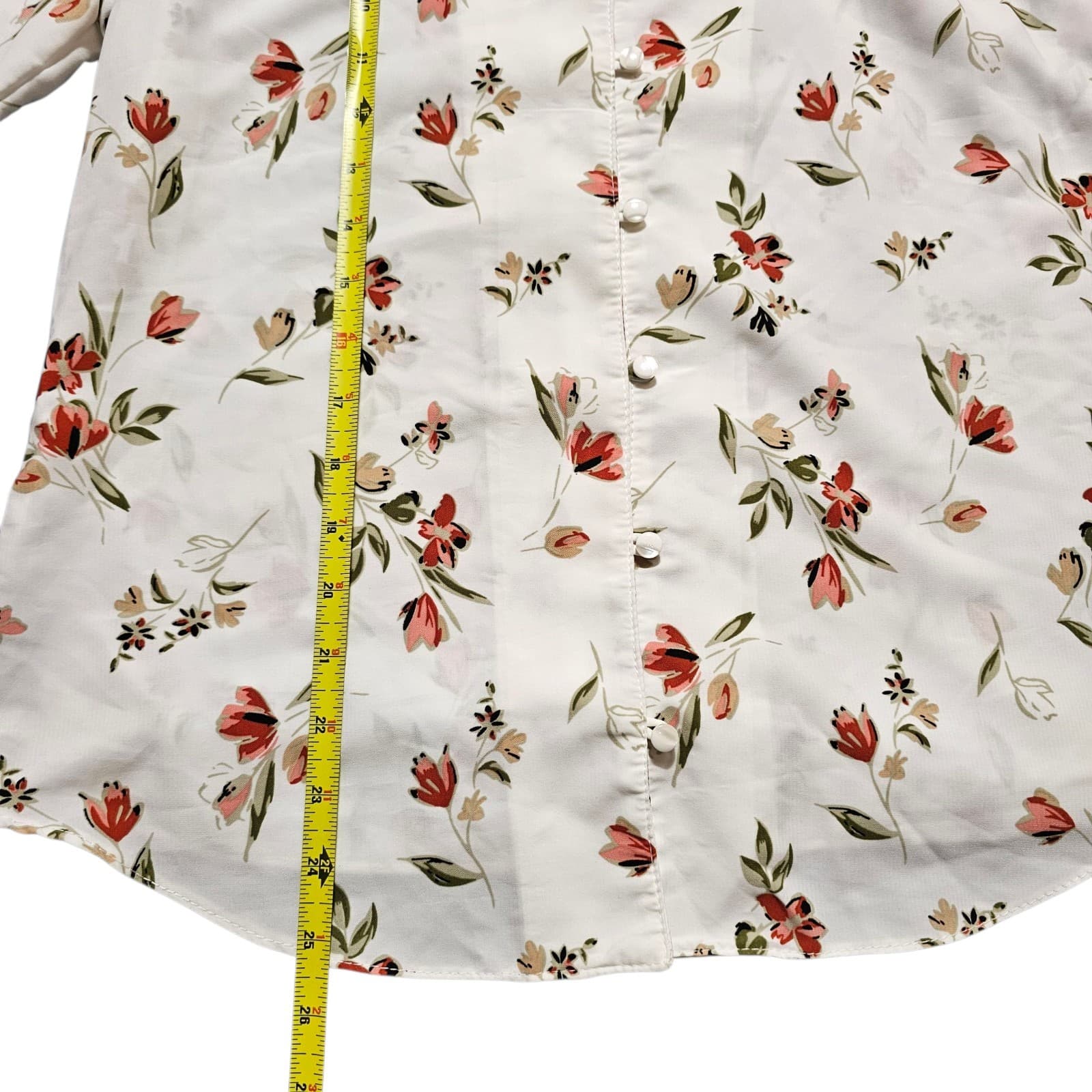 ​Paloma Carmin Floral Kimono Top NWT $259 Size 32 (US Medium 8/10 - Thumbnail 13