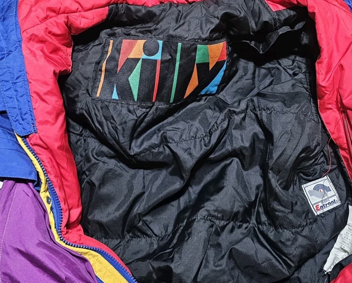 Killys Vintage One Peice Snowsuit Gaper Entrant Fabric A.W.T 90s Color... - Thumbnail 15
