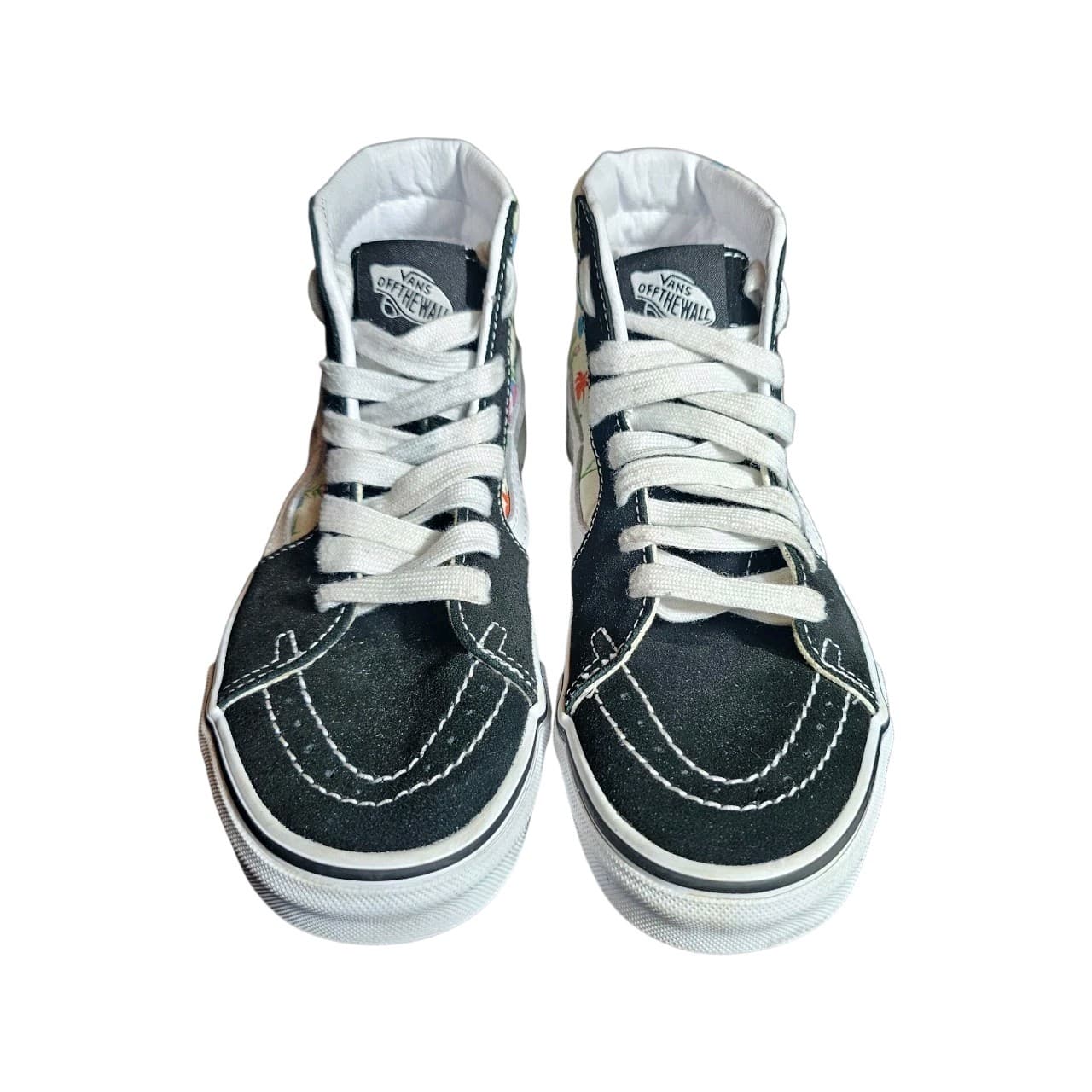 Vans SK8-Hi Butterfly Floral Marshmallow Mens Size 4.5 Womens 6 - Thumbnail 5