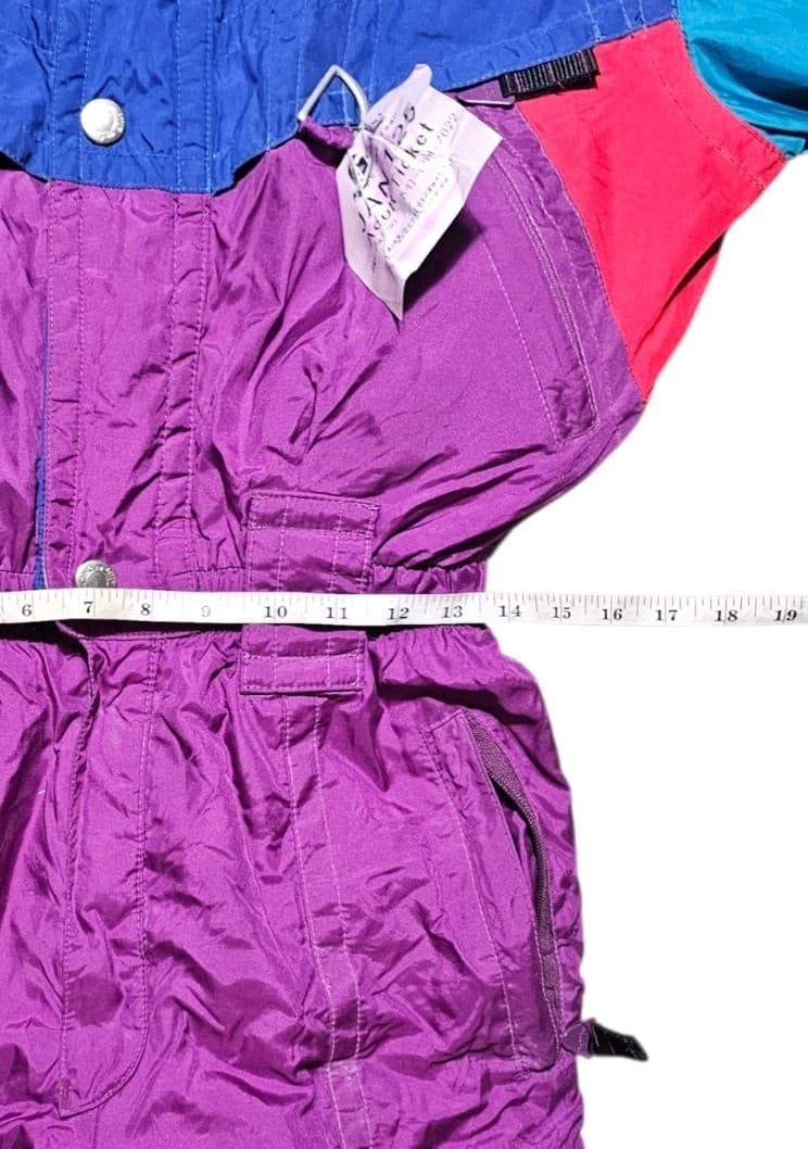 Killys Vintage One Peice Snowsuit Gaper Entrant Fabric A.W.T 90s Color... - Thumbnail 12