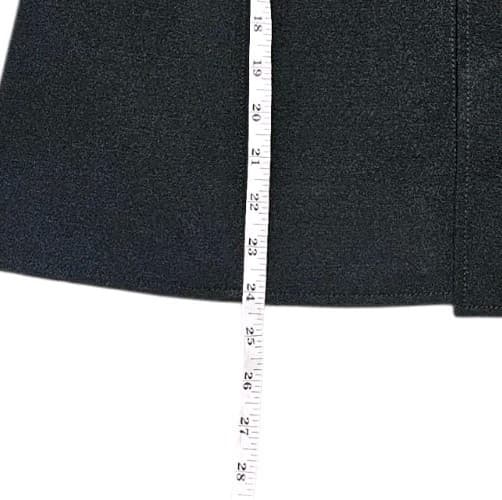 Anne Klein Women's Open Front Cropped Stand Coller Blazer Jacket Black Size 16 - Thumbnail 8