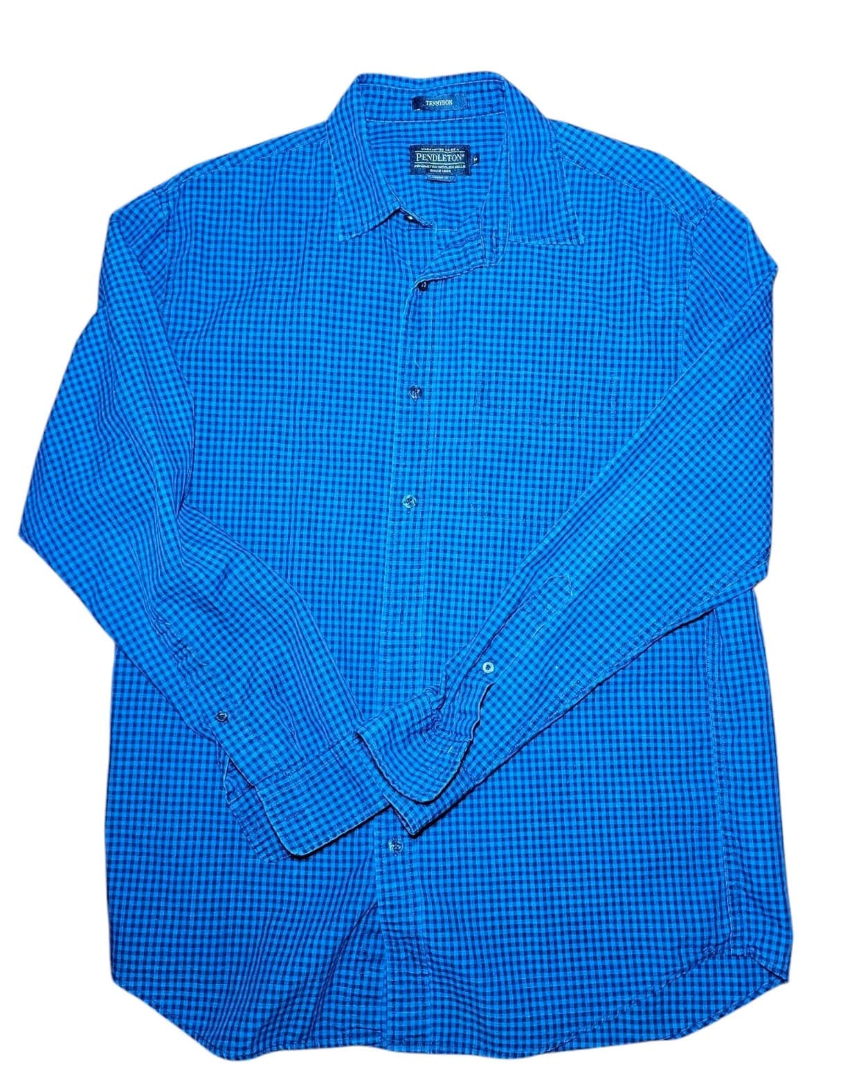 Pendleton Tennyson Button Up Dress Shirt Mens Size Medium - Thumbnail 2