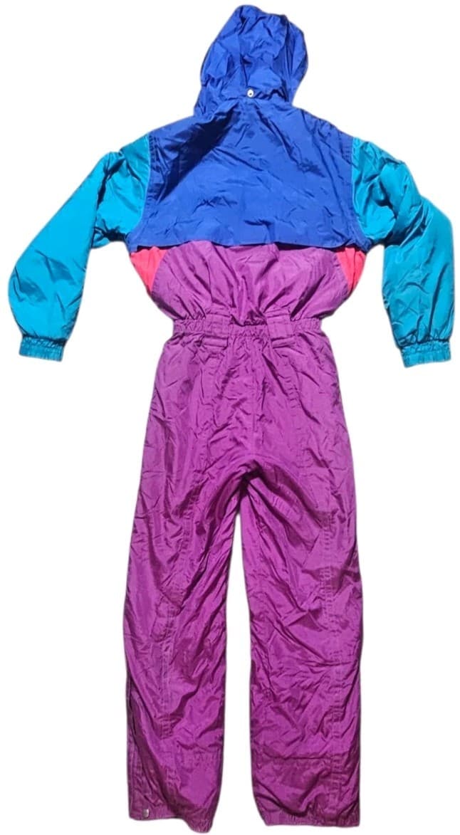 Killys Vintage One Peice Snowsuit Gaper Entrant Fabric A.W.T 90s Color... - Thumbnail 6