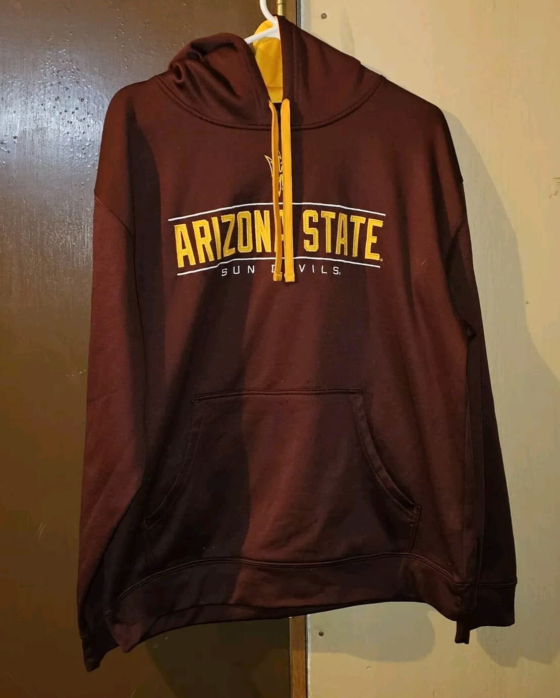 Arizona State Sun Devils Hooded Sweatshirt Knights Appearall Mens Size Large