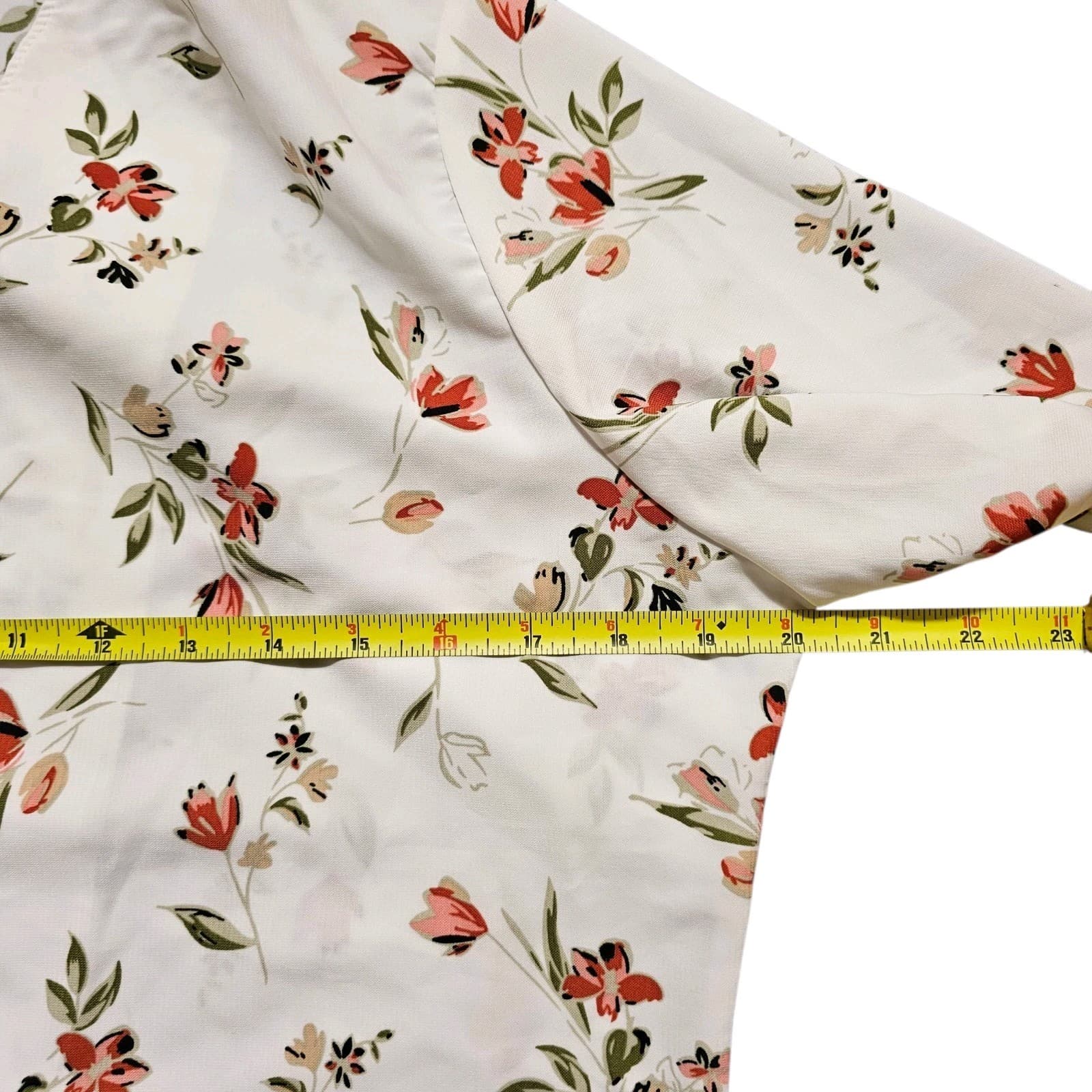 ​Paloma Carmin Floral Kimono Top NWT $259 Size 32 (US Medium 8/10 - Thumbnail 16