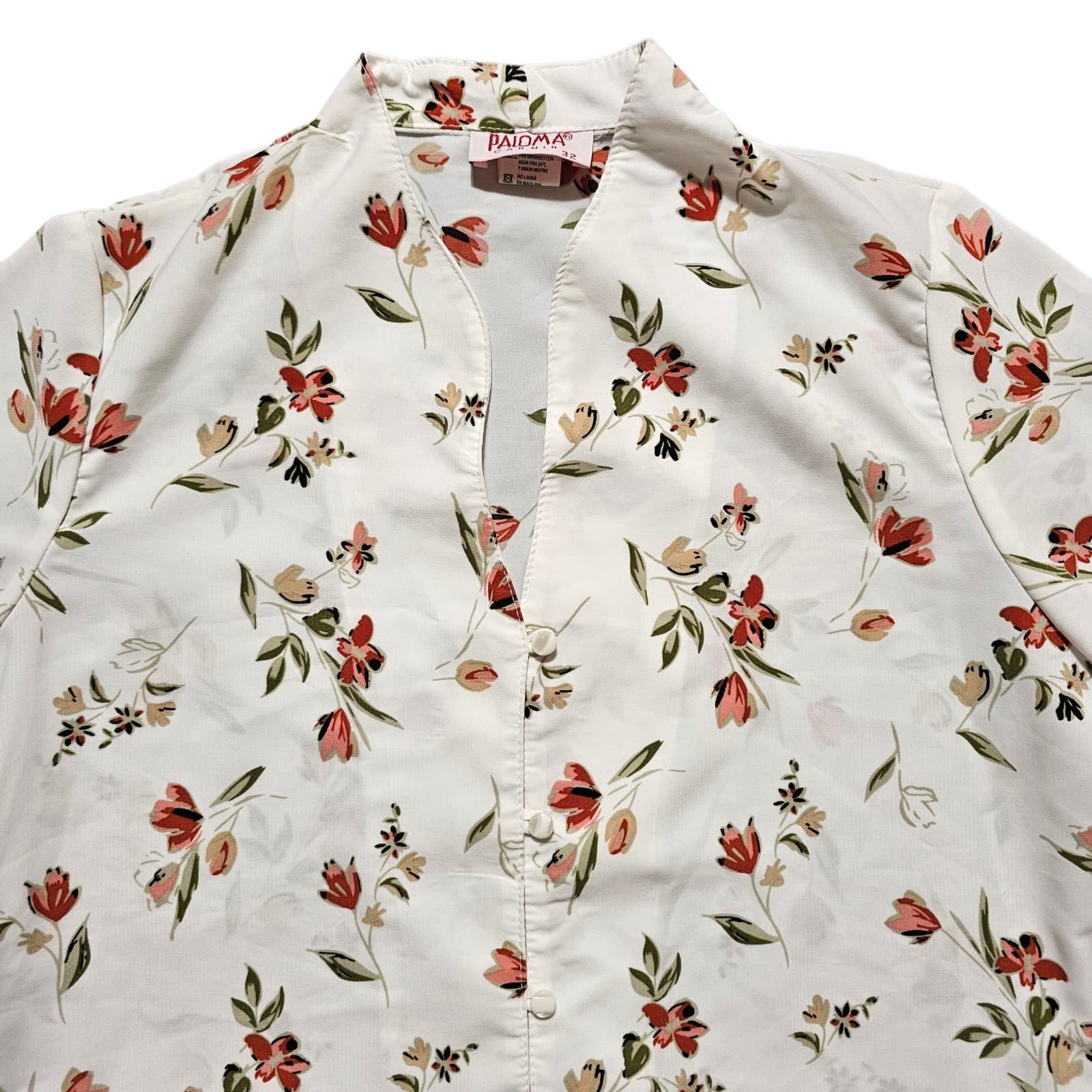 ​Paloma Carmin Floral Kimono Top NWT $259 Size 32 (US Medium 8/10 - Thumbnail 3