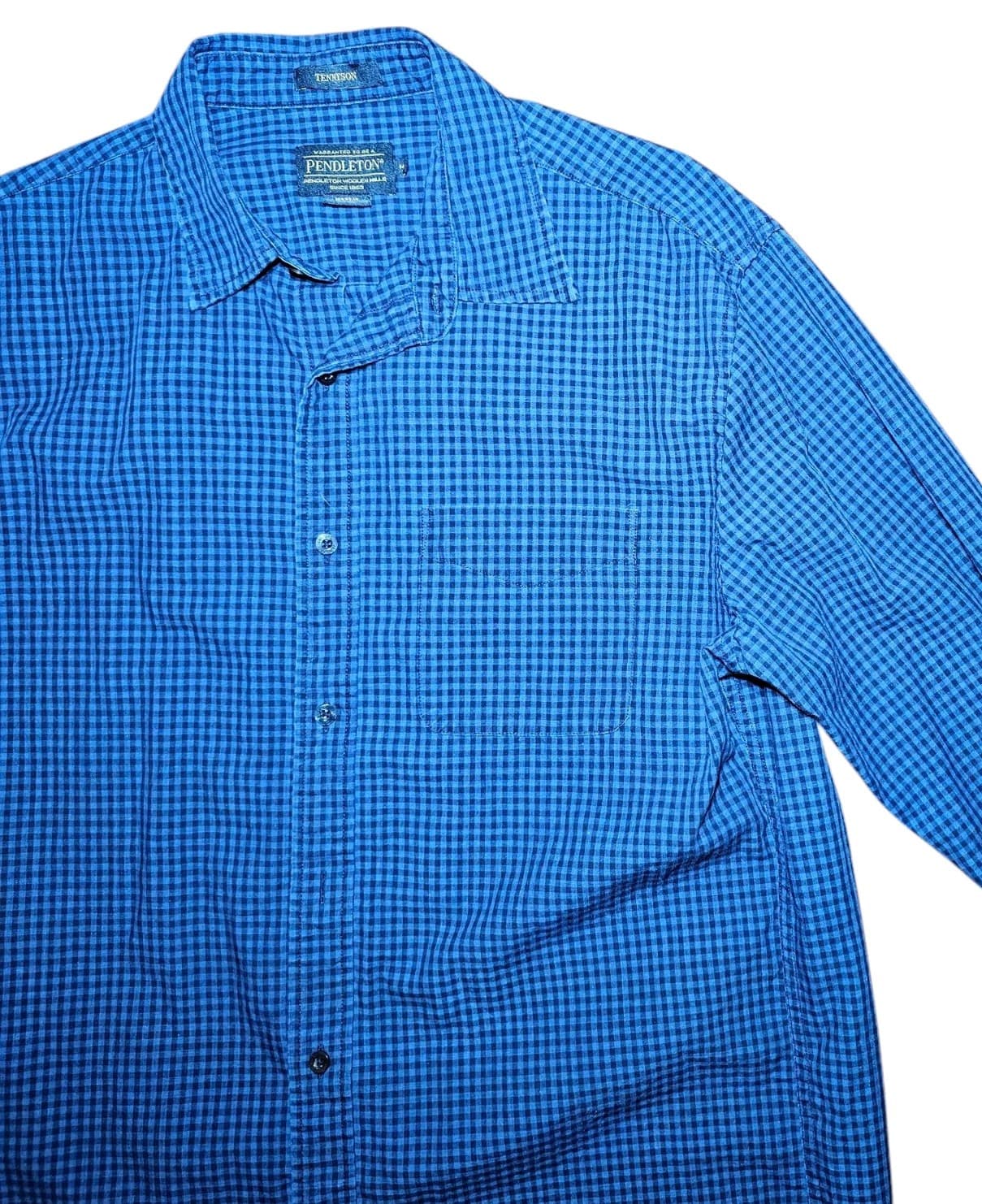 Pendleton Tennyson Button Up Dress Shirt Mens Size Medium - Thumbnail 4