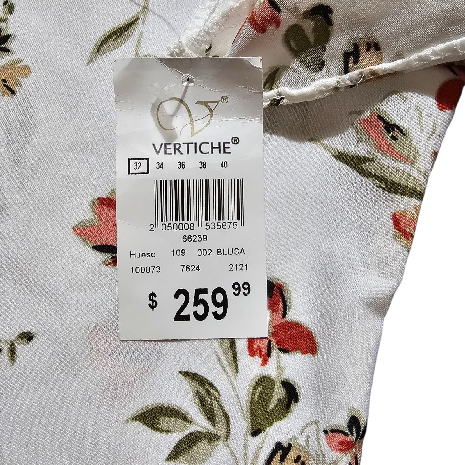 ​Paloma Carmin Floral Kimono Top NWT $259 Size 32 (US Medium 8/10 - Thumbnail 9