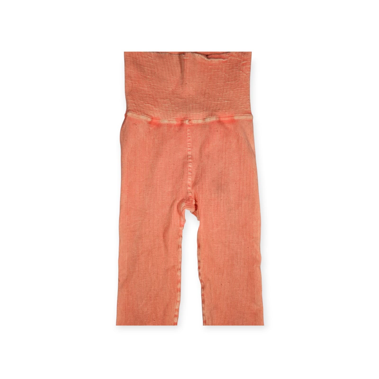 Free People Movement Ribbed Yoga Pants Leggings Orange Womans Size Xs - Thumbnail 4