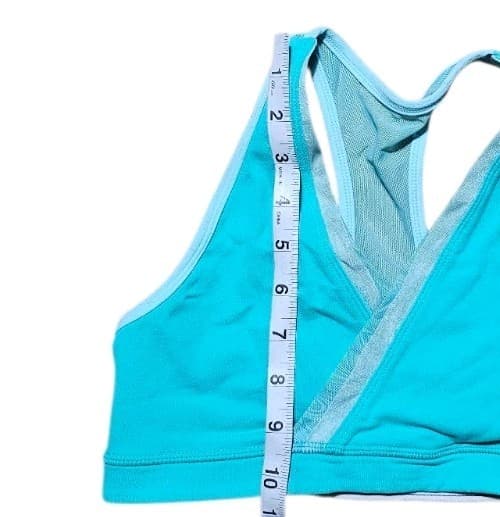 Lululemon Deep Breath Women's Racerback Sports Bra with Mesh Accents Size 6 - Thumbnail 5