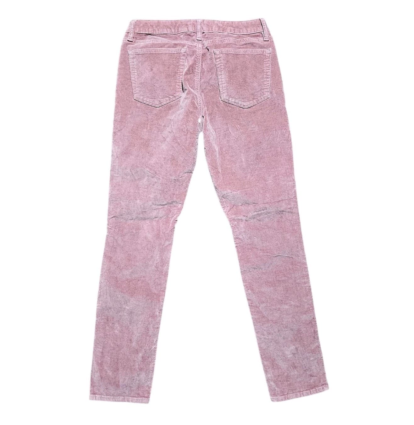 Lucky Brand Lolita Skinny Womens Corduroy Pants Size 8/29 Pink - Thumbnail 5