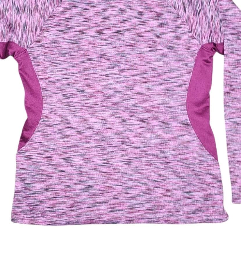 Columbia Women's Medium Optic Got It II 1/2 Zip Purple Pullover - Thumbnail 6