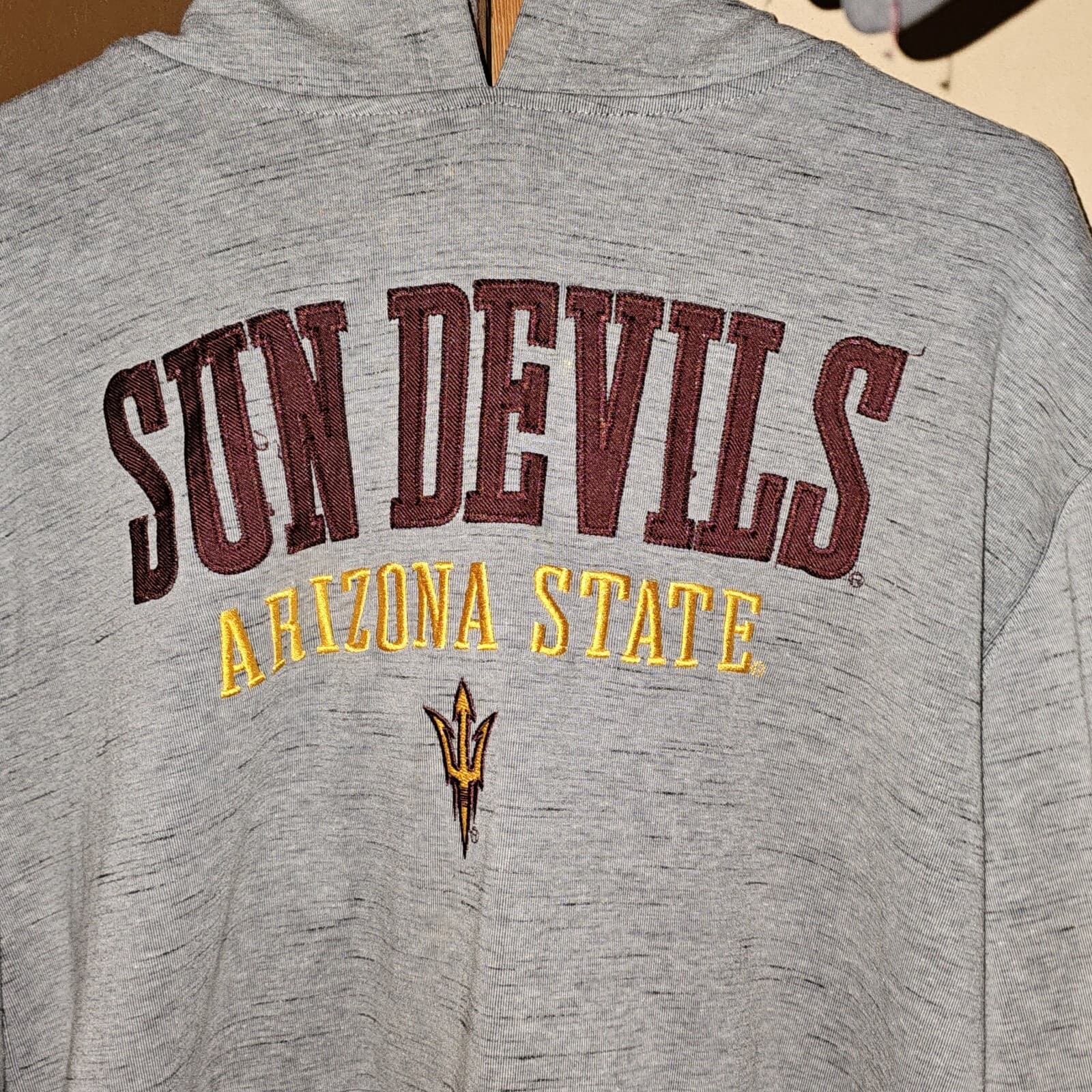 Champion Arizona State Sun Devils Men’s Hooded Sweatshirt Size M - Thumbnail 2