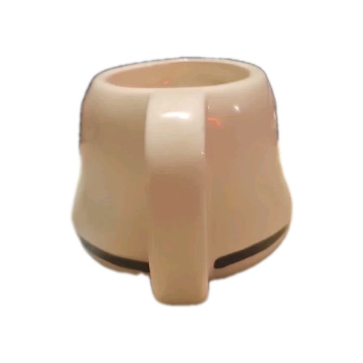 Zak Star Wars Storm Trooper Helmet Shaped Ceramic Coffee Mug Cup - Thumbnail 3