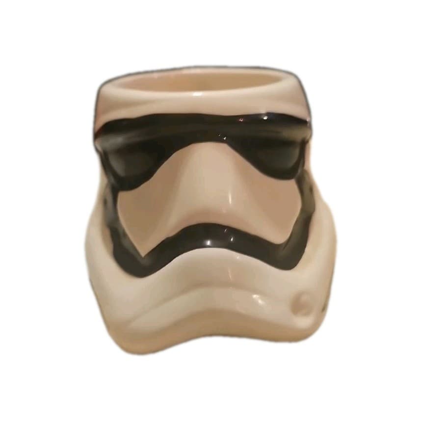 Zak Star Wars Storm Trooper Helmet Shaped Ceramic Coffee Mug Cup - Thumbnail 5