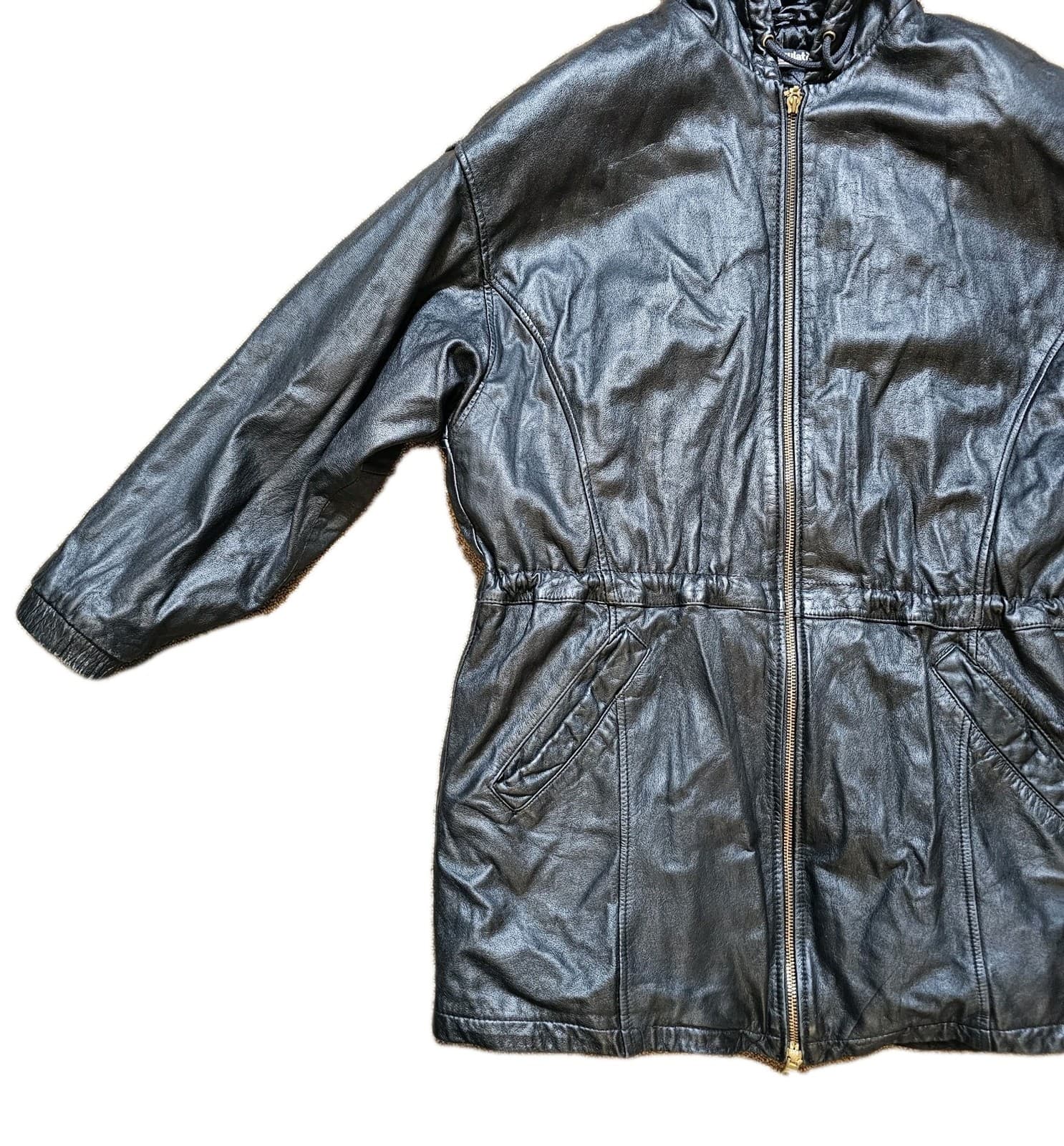Wilsons leather jacket womens medium - Thumbnail 4