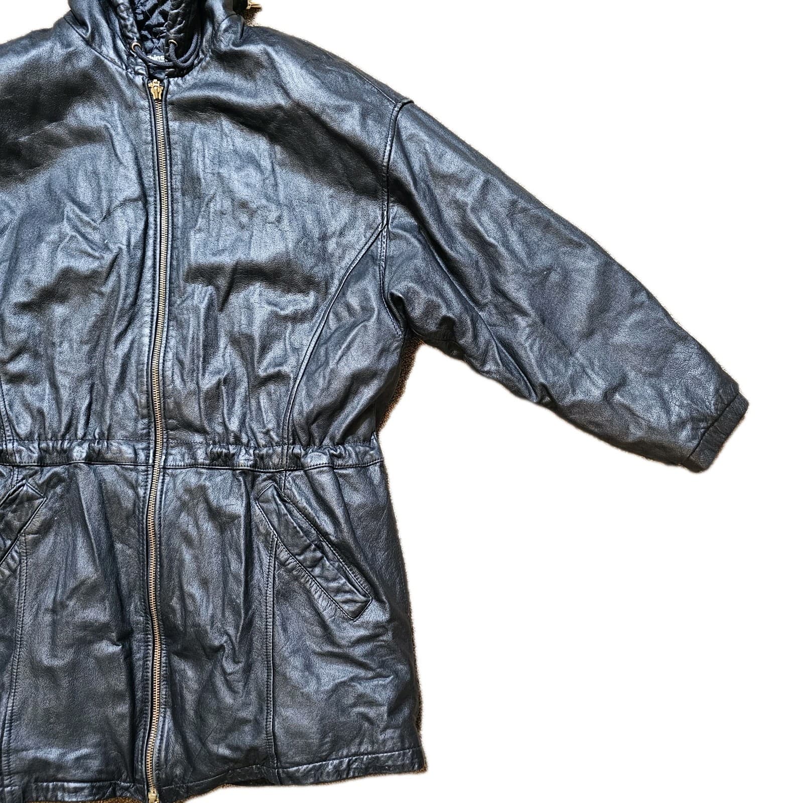 Wilsons leather jacket womens medium - Thumbnail 5