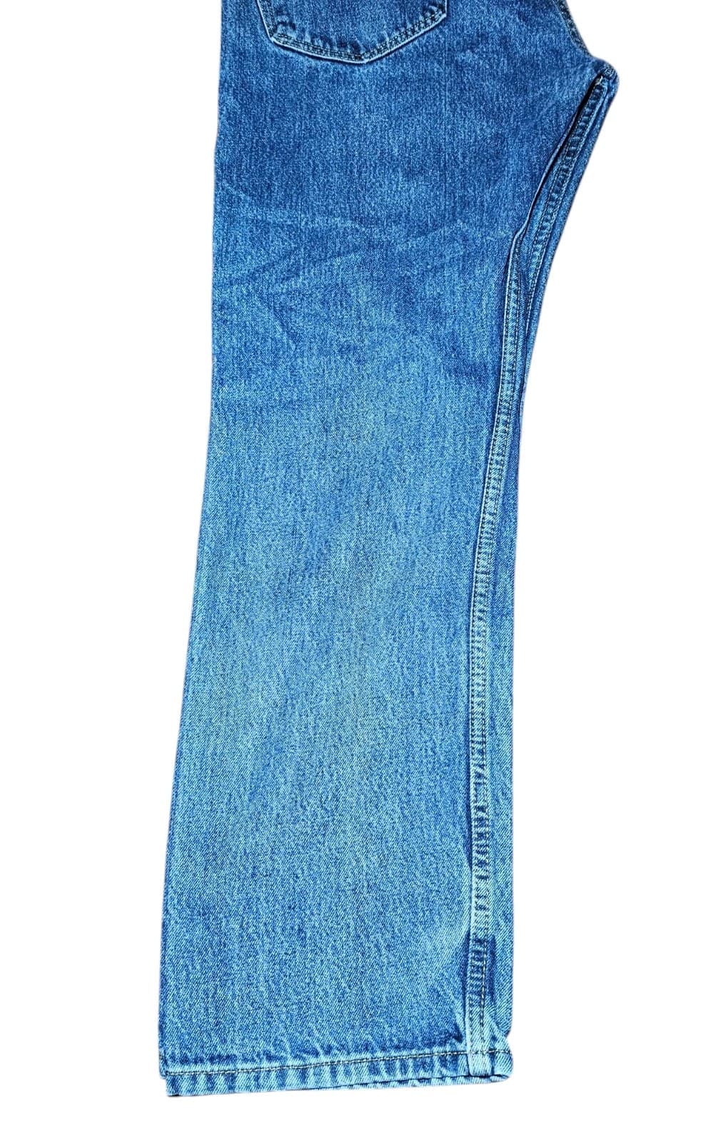 Levi 505 Men's 36x32 Blue Jeans - Thumbnail 15