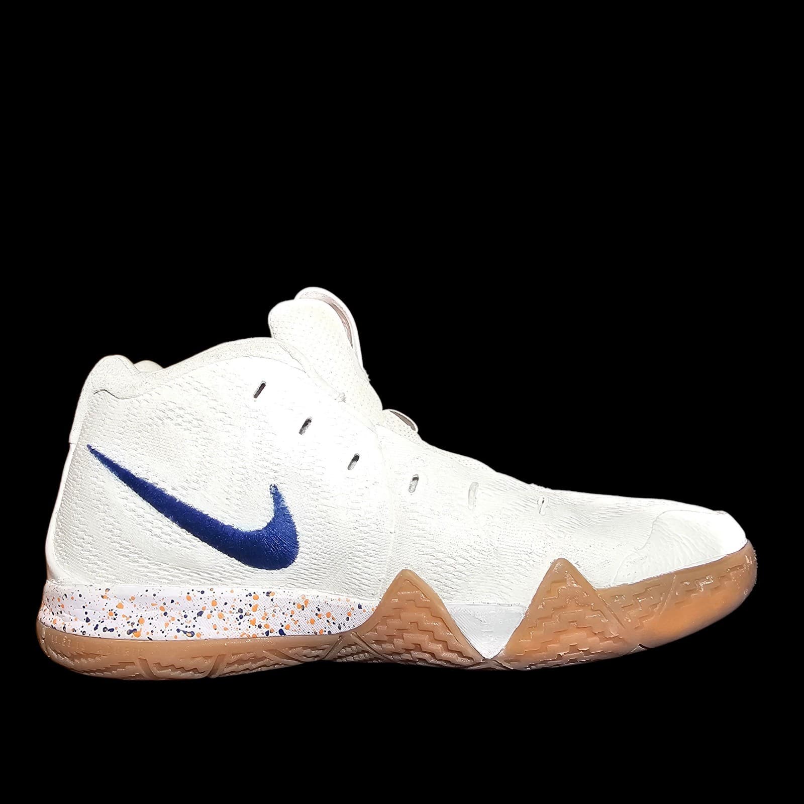 Nike Kyrie 4 Uncle Drew Size 6.5Y White Blue Basketball Shoes AA2897-100 - Thumbnail 10