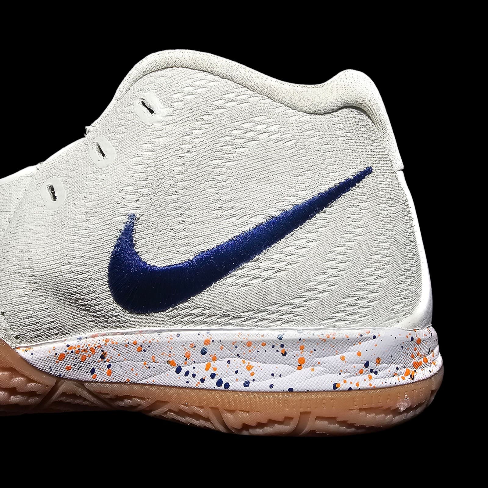 Nike Kyrie 4 Uncle Drew Size 6.5Y White Blue Basketball Shoes AA2897-100 - Thumbnail 15