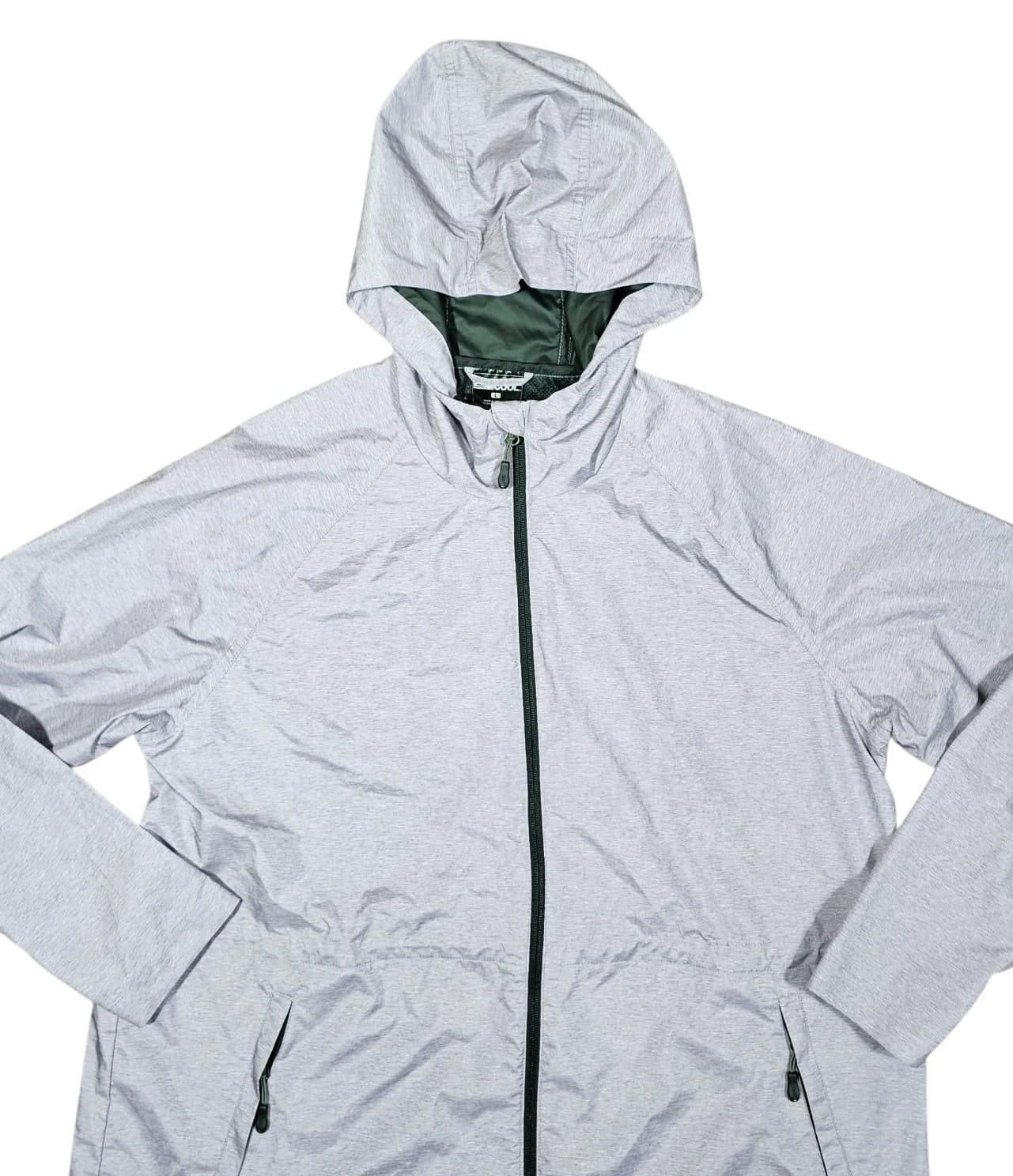 32 Degrees Cool Womens Large Full Zip Pale Lavender Windbreaker Hoodie - Thumbnail 2