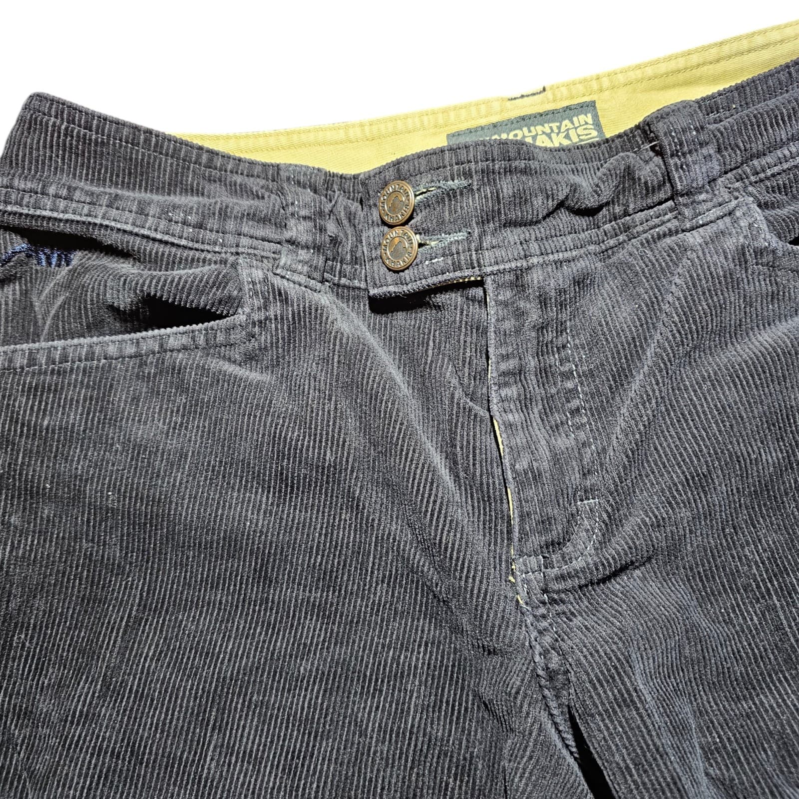 Mountain Khakis Canyon Cord Classic Fit Black Corduroy Pant Women’s Size 10 - Thumbnail 3