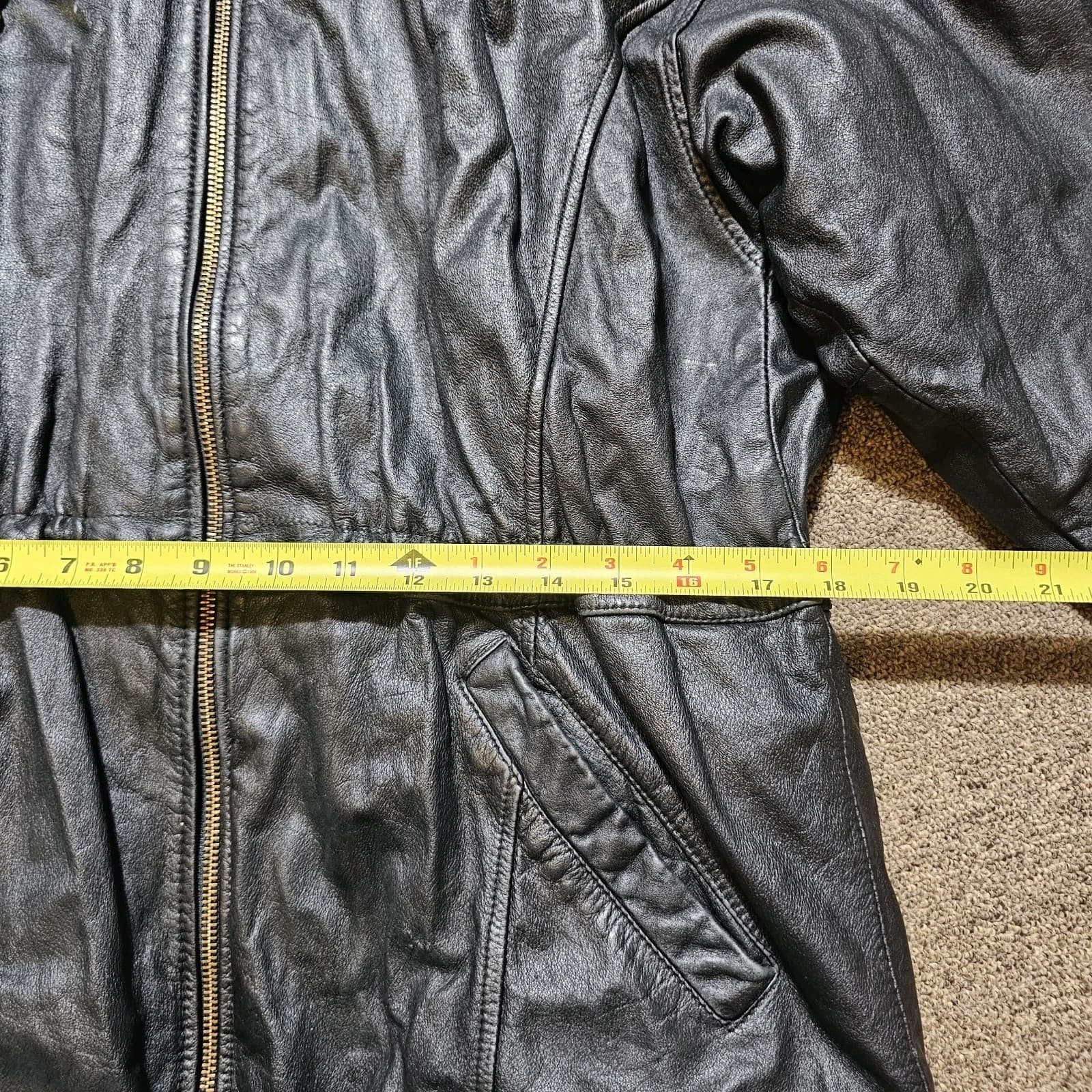 Wilsons leather jacket womens medium - Thumbnail 15