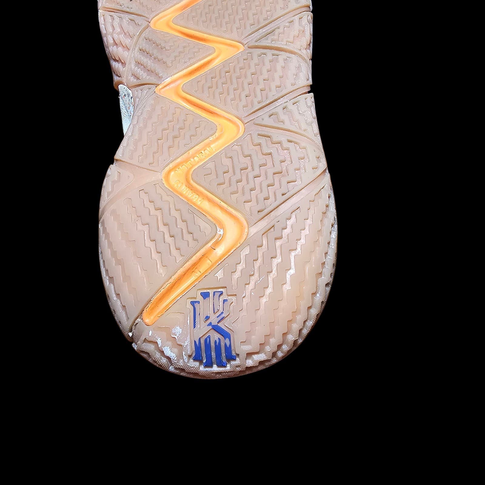 Nike Kyrie 4 Uncle Drew Size 6.5Y White Blue Basketball Shoes AA2897-100 - Thumbnail 23